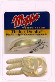 Mepps Timber Doodle Silver / White Size 1/12g